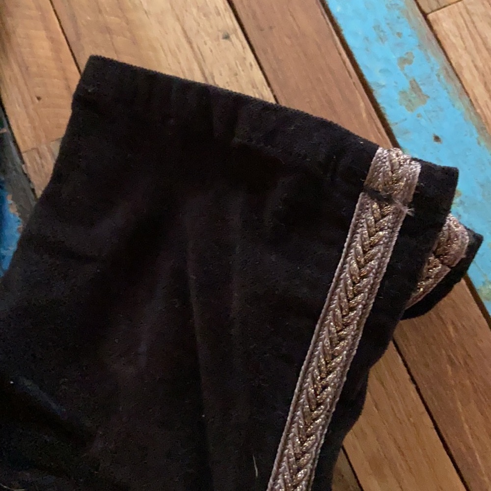 CURRENT/ELLIOTT Velvet Skinny Tuxedo Pants - Picture 2 of 6
